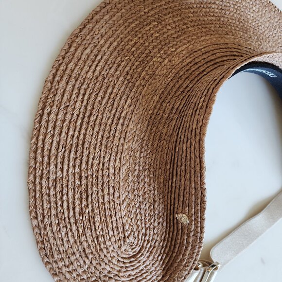 NWT Helen Kaminski Maris Raffia Visor Hat ☀️(#168) - Picture 3 of 13